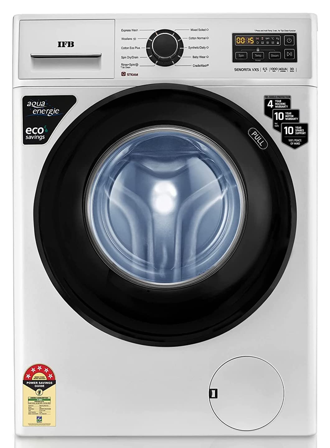 02. IFB 6.5 kg 5 Star Fully-Automatic Front Loading Washing Machine