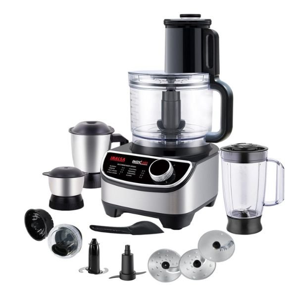 02. Inalsa Food Processor Professional with Mixer Grinder INOX 1200
