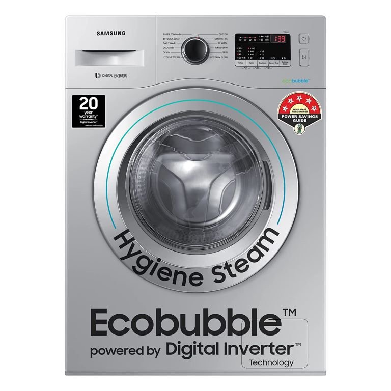 04. Samsung 6.5 Kg 5 Star Fully-Automatic Inverter Front Loading Washing Machine