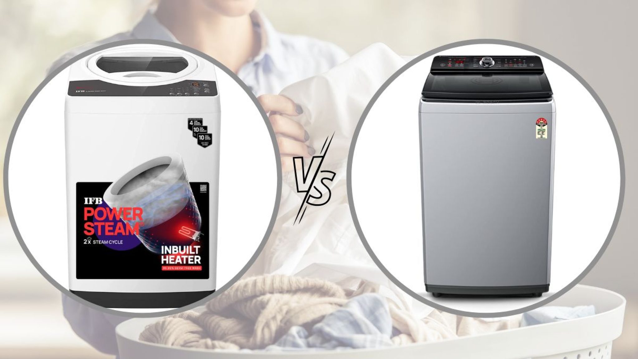 IFB Vs Bosch Washing Machine Top Load 6.5 Kg