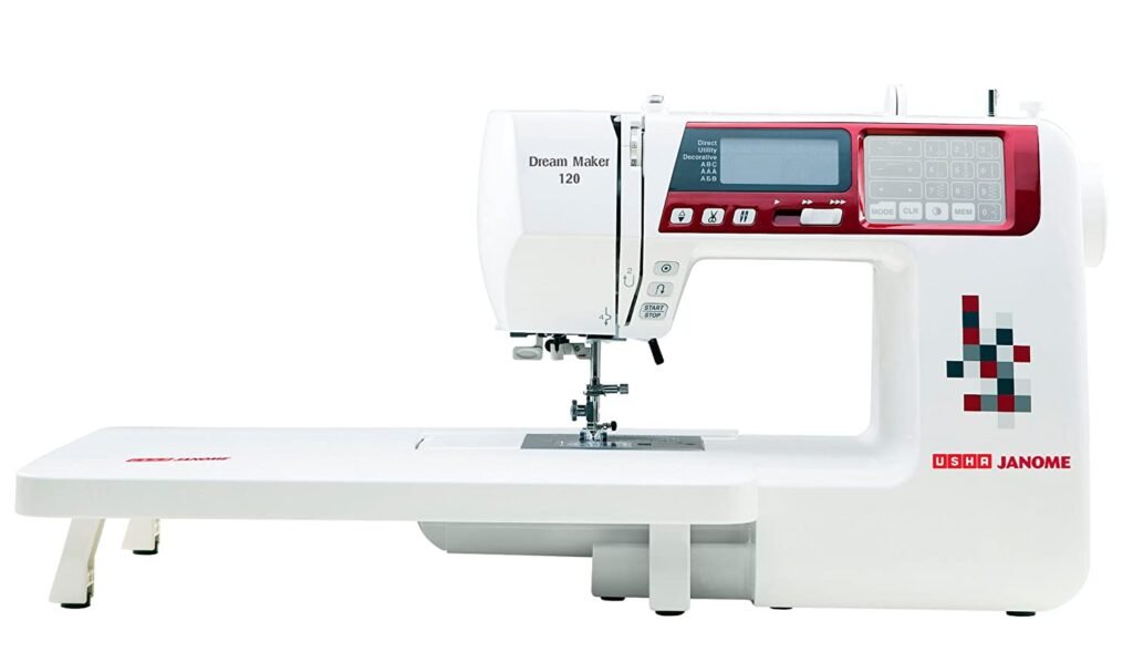 Usha Janome Dream Maker 120 Automatic Zig-Zag Computerized Sewing Machine