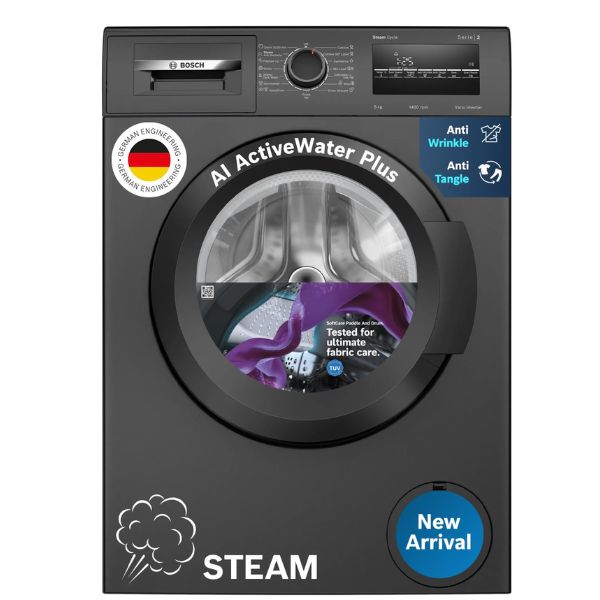 Bosch 8 kg 5 Star Fully-Automatic Front Loading Washing Machine (WAJ2826CIN)