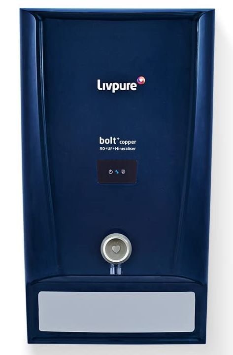 Livpure Bolt+ copper, 80% Water Savings