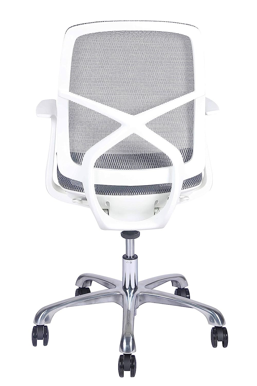 04. NXTGEN MISURAA Imported Criss Cross Mid Back Ergonomic Office and Home Chair with Korean Mesh Seat and Back