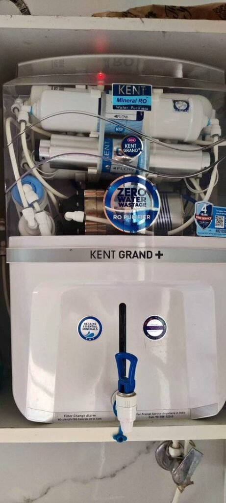KENT Grand Plus Table top installation with faucet water connection