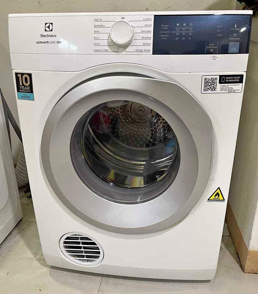 05. Electrolux 8kg/5kg 5 Star EcoInverter Fully Automatic Front Load Washer Dryer